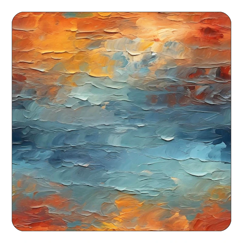 مگنت کاکتی طرح نقاشی رنگ روغن مدل mp70746