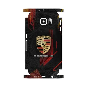 MAHOOT  Porsche-FullSkin Cover Sticker for Samsung Galaxy S6