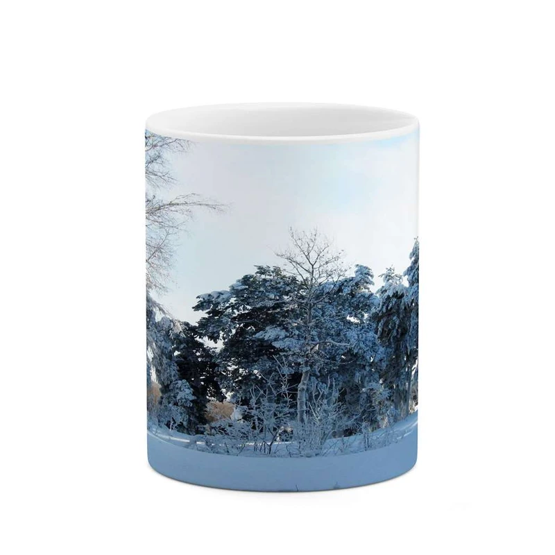 ماگ کاکتی مدل منظره برفی کد mgh14944