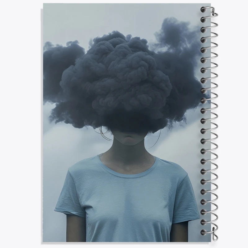 دفتر مشق 50 برگ خندالو طرح مفهومی کد F1920