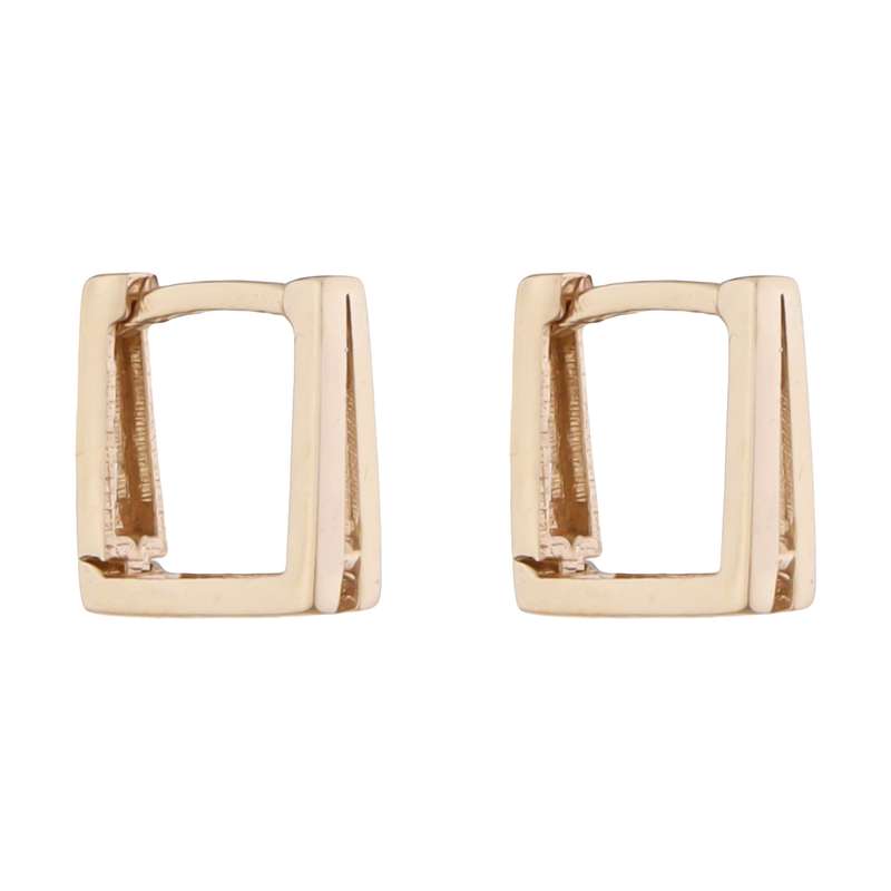 گوشواره طلا 18 عیار زنانه میو گلد مدل E1186 گوشواره طلا 18 عیار زنانه میو گلد مدل E1186