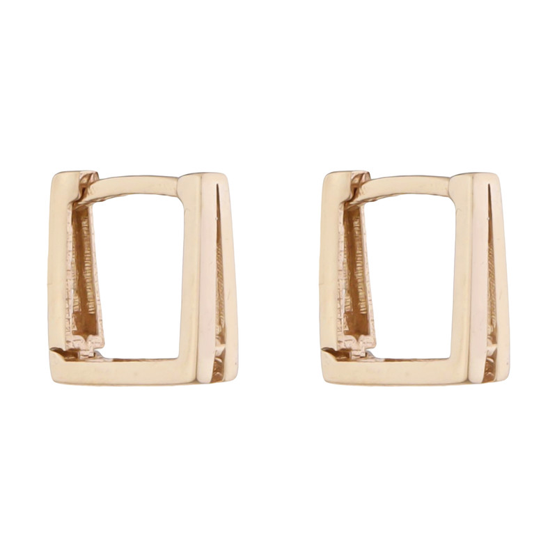 گوشواره طلا 18 عیار زنانه میو گلد مدل E1186 گوشواره طلا 18 عیار زنانه میو گلد مدل E1186