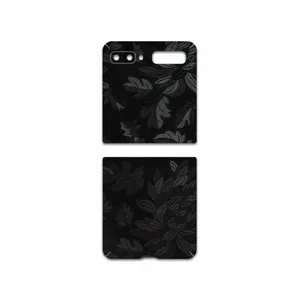 MAHOOT Black-Wildflower Cover Sticker for Samsung Galaxy Z Flip