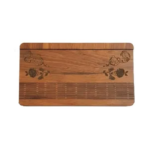 جعبه هدیه مدل چوبی طرح گل های رز جاودان