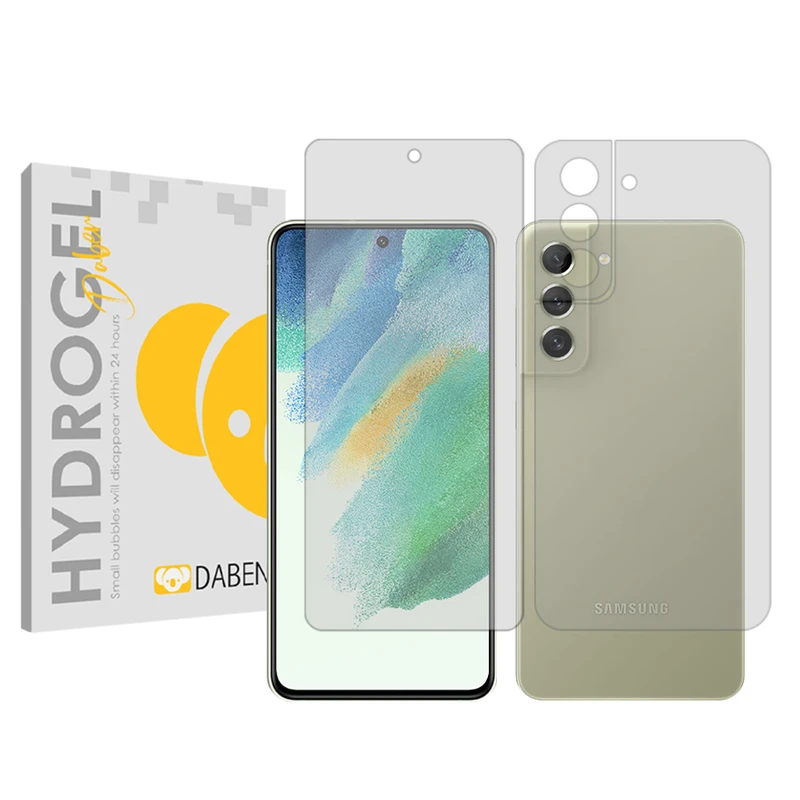 محافظ صفحه نمایش شفاف دبن مدل Tough مناسب برای گوشی موبایل سامسونگ Galaxy S21 FE 5G به همراه محافظ پشت گوشی