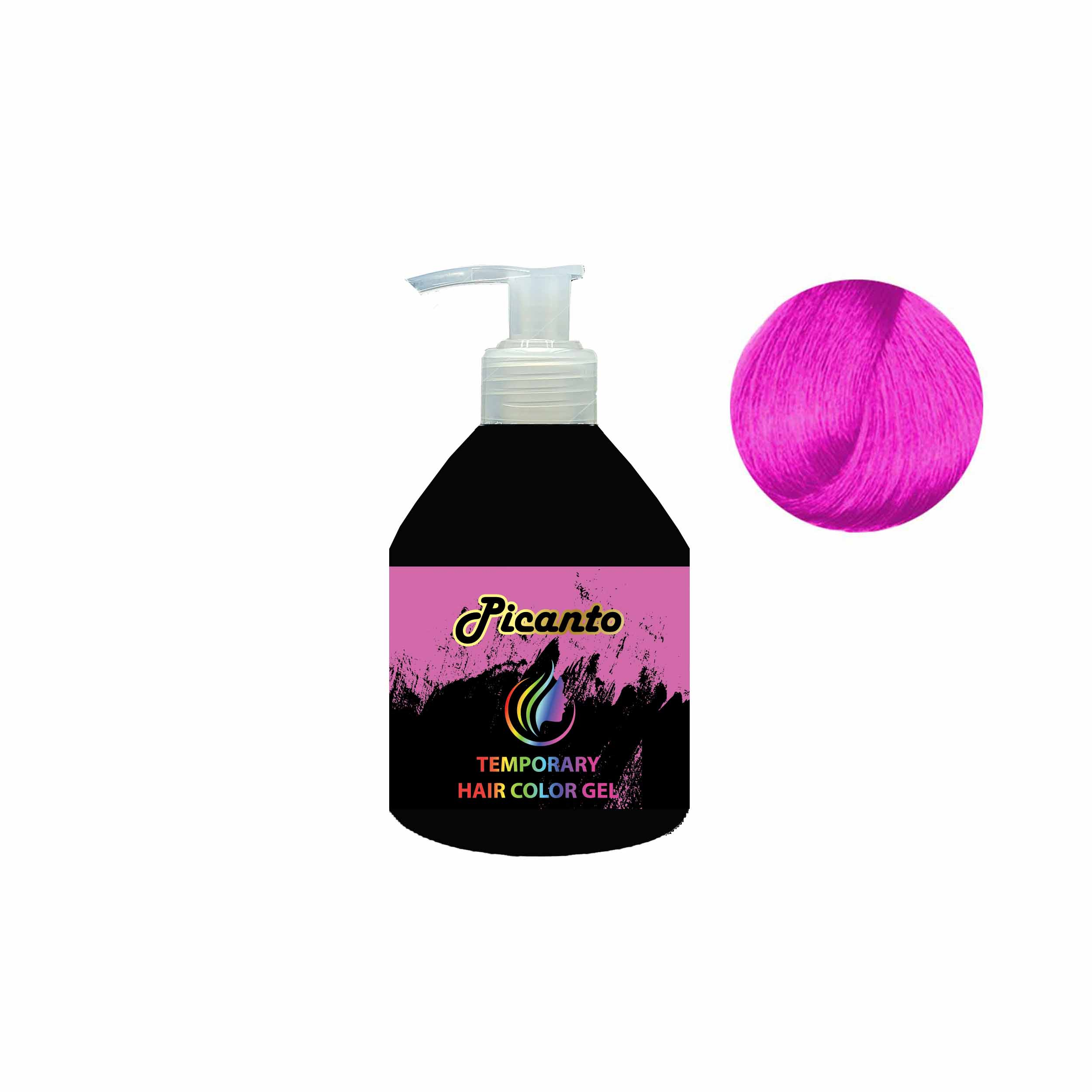 ژل رنگ مو پیکانتو مدل 04 حجم 200 میلی  رنگ صورتی