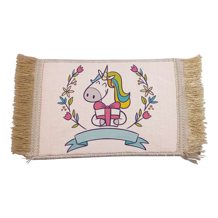 فرش ماشینی دیوارکوب مدل یونیکورن کد 32