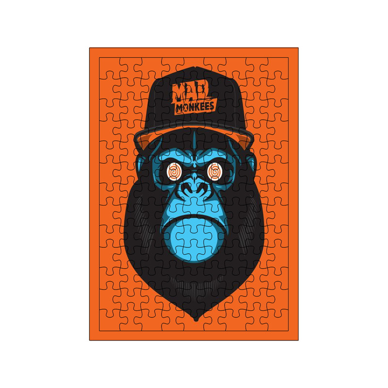 پازل 117 تکه مدل میمون کد 673