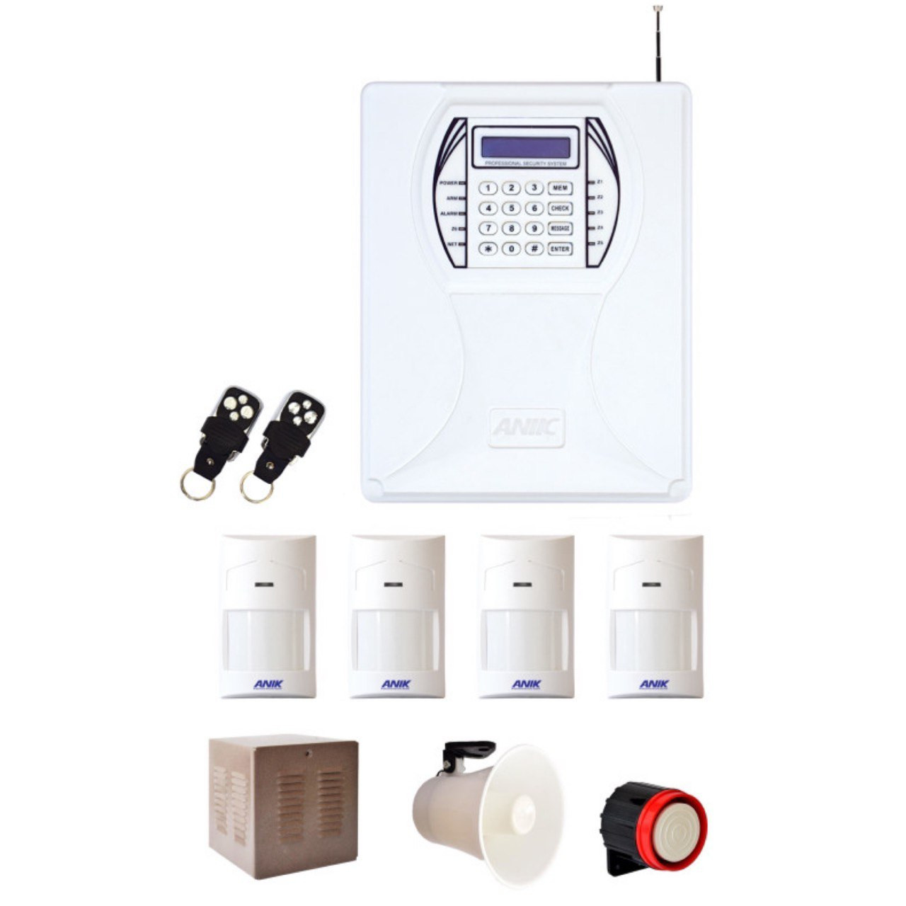 سیستم دزدگیر سیم کارتی آنیک مدل A670