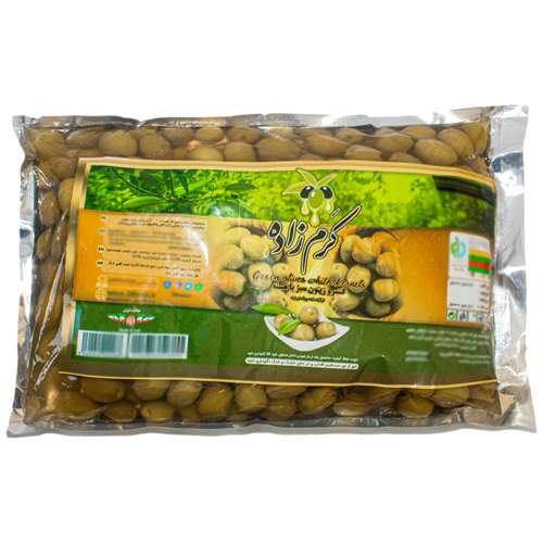 زیتون با هسته کرم زاده - 800 گرم