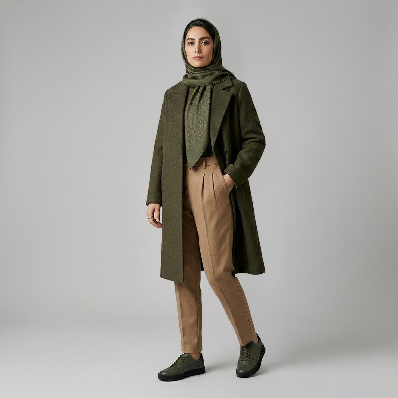 کفش روزمره مردانه چرم مشهد مدل J2764-001
