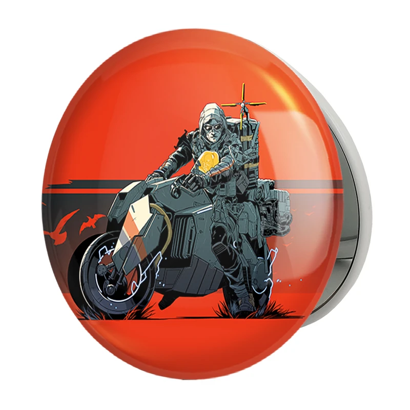 آینه جیبی خندالو طرح بازی دث استرندینگ (Death Stranding) مدل تاشو کد 35171