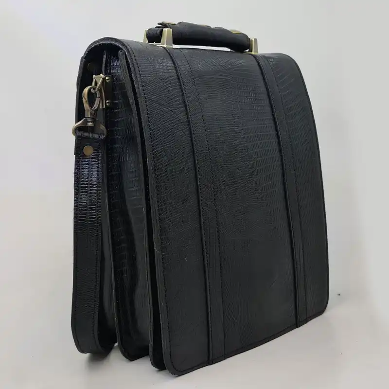 کیف دوشی مدل آفاق چرم طبیعی کد C_800