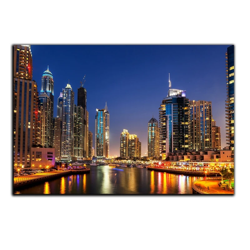 تابلو شاسی بکلیت طرح درونمای شهر دبی مدل SH-706