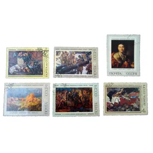 تمبر یادگاری مدل ملل کد bc-1812 مجموعه 6 عددی