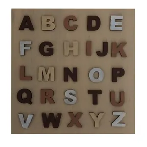 استند رومیزی کودک طرح حروف انگلیسی مدل تدی