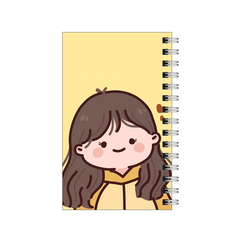 دفترچه یادداشت مدل to do list طرح دختر کیوت  کد 7489967