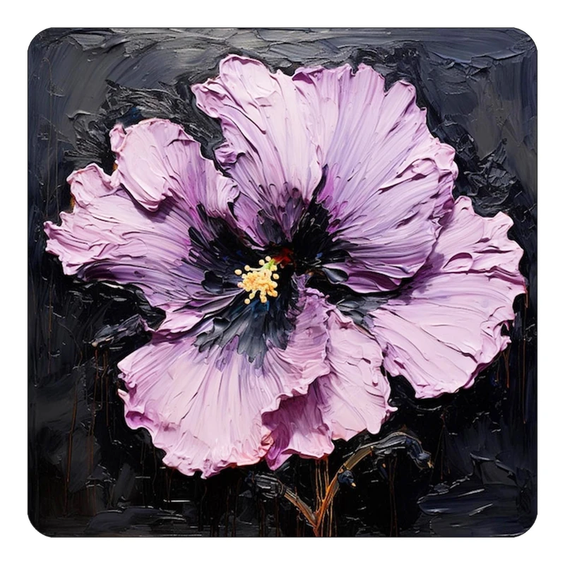 مگنت کاکتی طرح نقاشی رنگ روغن مدل mp69383