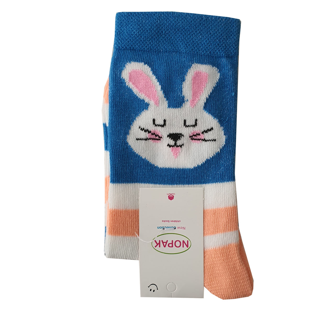 جوراب بچگانه نوپاک مدل rabbit4