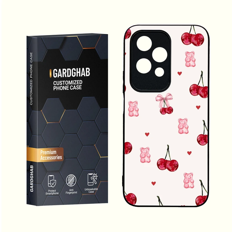 کاور گارد قاب مدل دور ژله ای  گلس دخترانه مناسب برای گوشی انر Honor 200Lite 5G