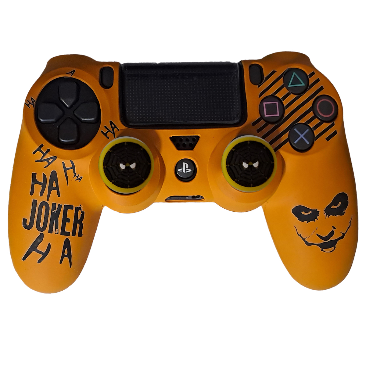 محافظ دسته پلی استیشن 4 طرح جوکر مدل JOKER PS4224 به همراه روکش آنالوگ