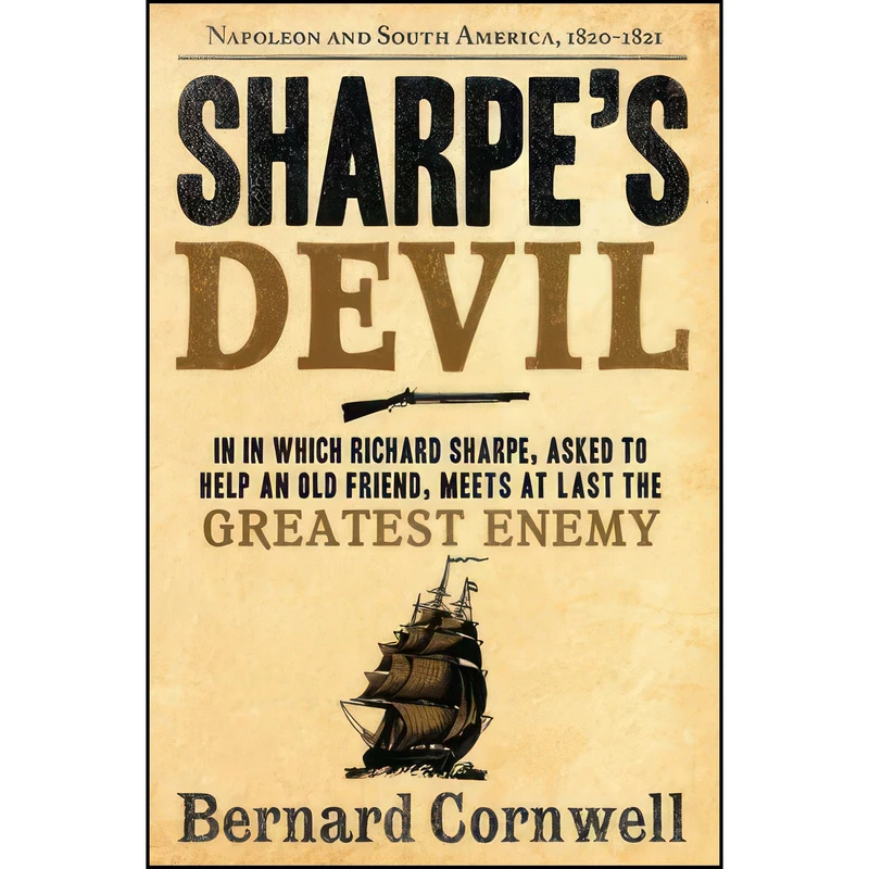 کتاب Sharpes Devil اثر Bernard Cornwell انتشارات HarperCollins 