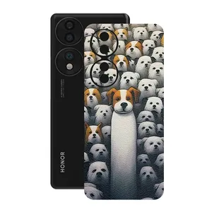 Remax cover sticker Leth model dog design suitable for Honor 70 mobile phone