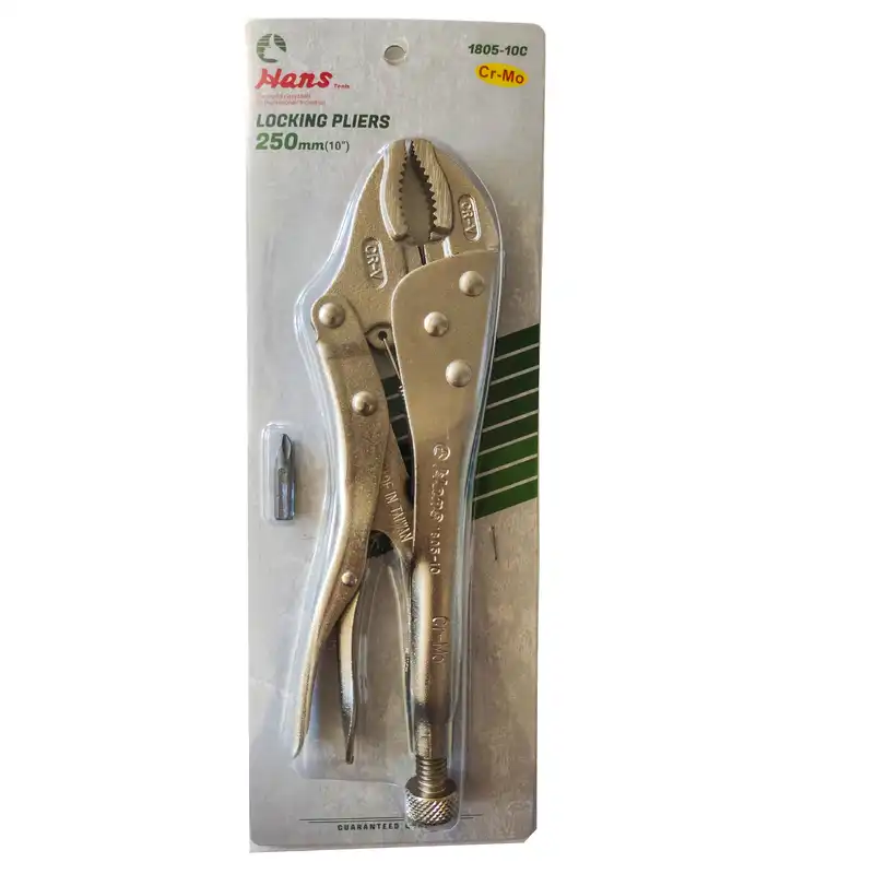 انبر قفلی هنس تولز مدل CR - MO 10 سایز  10 اینچ