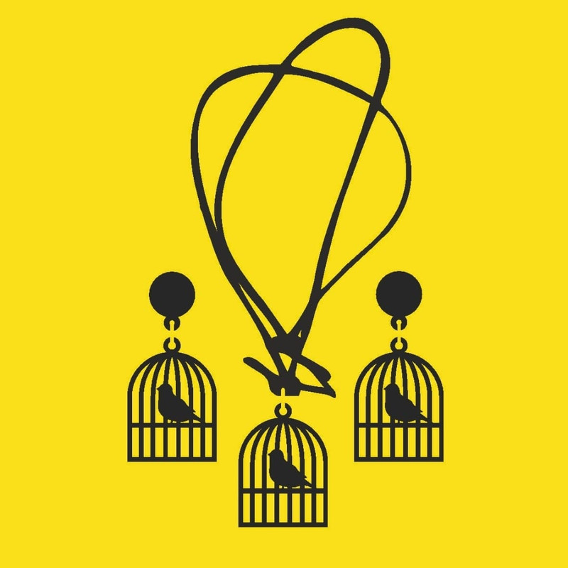 نیم ست دخترانه مدل مرغ آمین