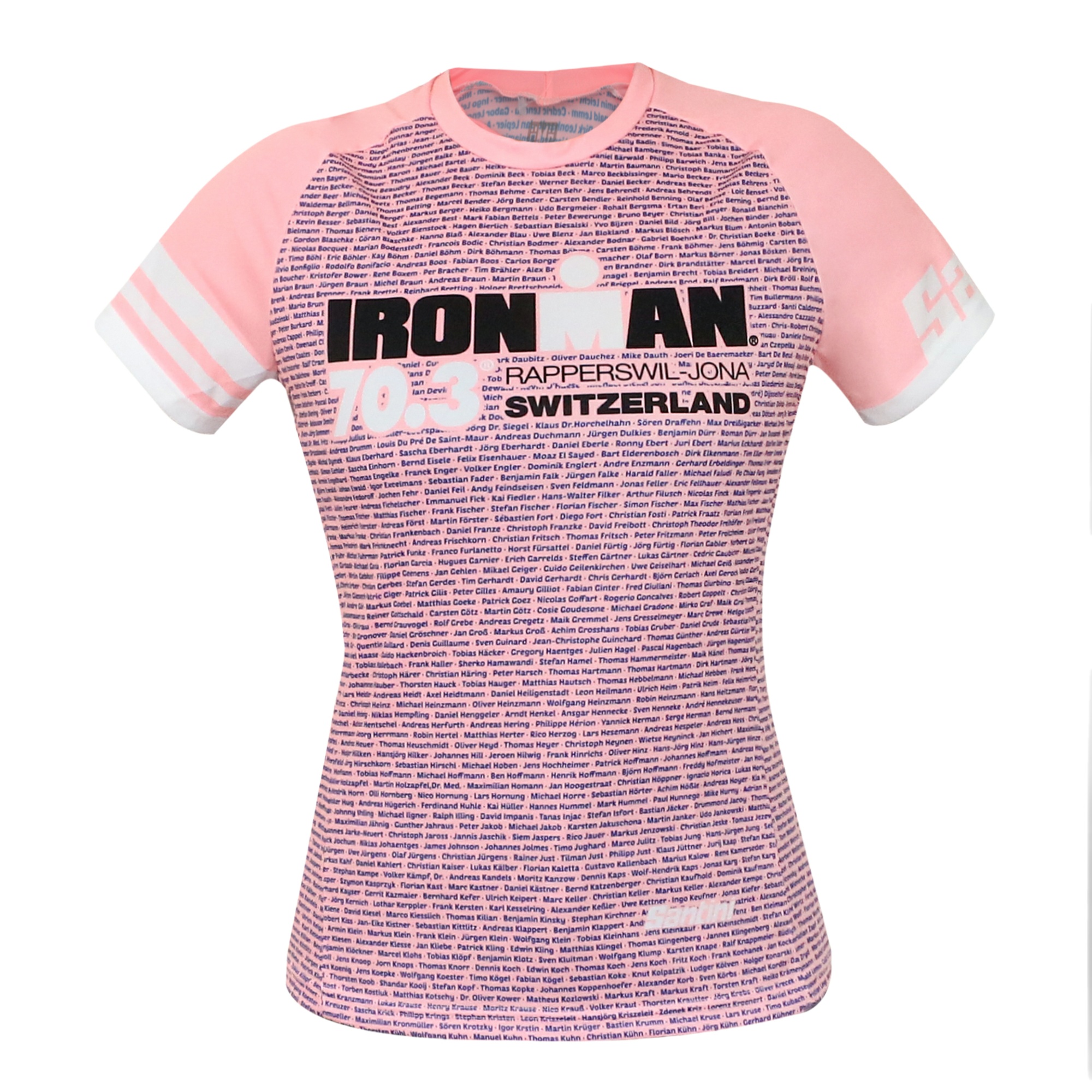 تی شرت آستین کوتاه ورزشی زنانه سانتینی مدل Ironwoman_20