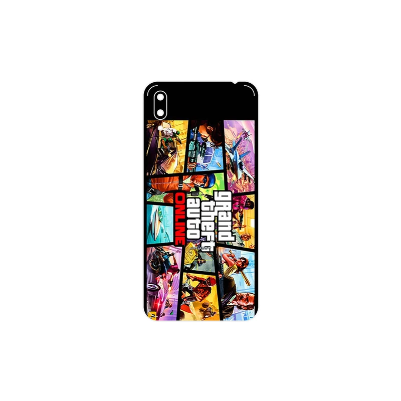 برچسب پوششی ماهوت مدل GTA Online Game Series مناسب برای گوشی موبایل هوآوی Y7 Pro 2019