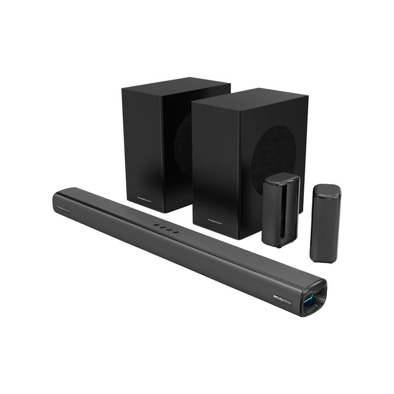 سینمای خانگی پاورولوجی مدل 5.2.4CH Dual Woofer Wireless Home Theater مجموعه 5 عددی