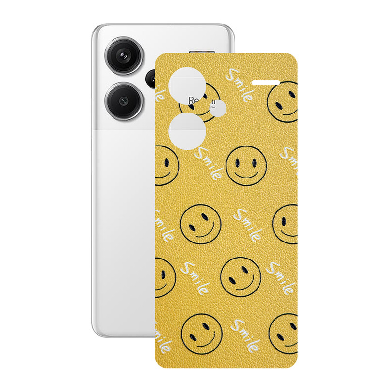 برچسب پوششی ریمکس مدل Leth طرح لبخند مناسب برای گوشی موبایل شیائومی Redmi Note 13 Pro Plus