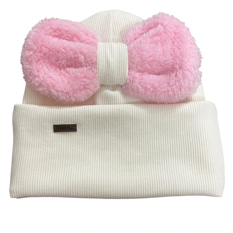 کلاه بافتنی دخترانه ریماز مدل آرکو کد m864