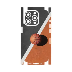 MAHOOT Basketball-FullSkin Cover Sticker for Apple iPhone 15 Pro