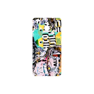 MAHOOT Collage of Teared Paper Cover Sticker for Microsoft Lumia 550