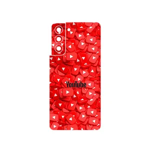 MAHOOT Youtube Cover Sticker for Samsung Galaxy S21 5G