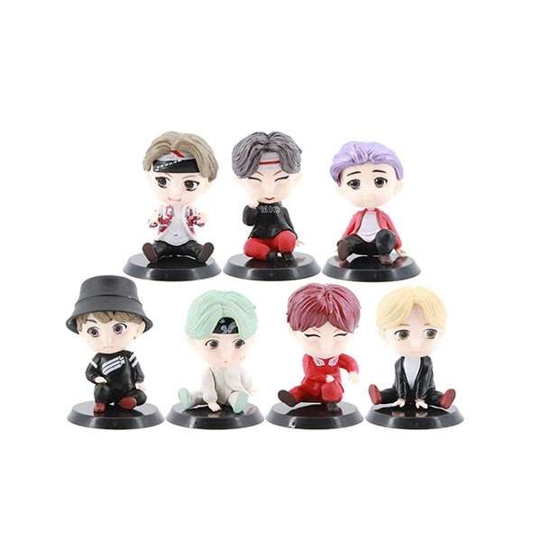 فیگور مدل BTS کد 4 بسته هفت عددی