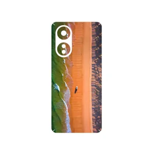 MAHOOT Beach and Green Sea Cover Sticker for Oppo A58 4G