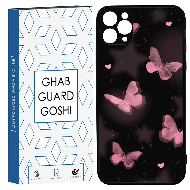 کاور قاب گارد گوشی طرح پروانه کد TPU-182 مناسب برای گوشی موبایل سامسونگ IPHONE 11promax
