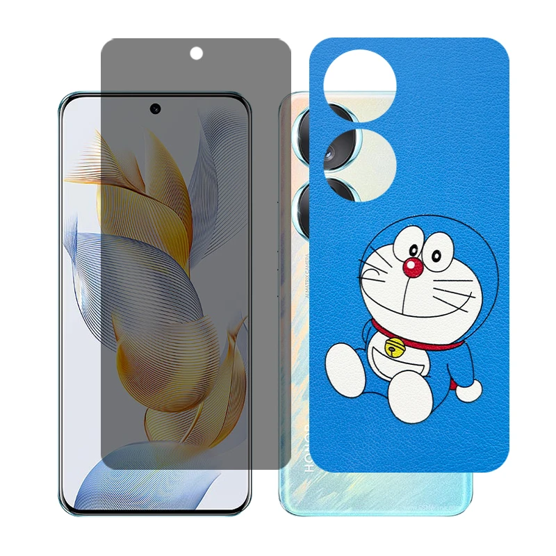 محافظ صفحه نمایش حریم شخصی گلس مدل Together مناسب برای گوشی موبایل آنر 90 به همراه برچسب پوششی پشت گوشی