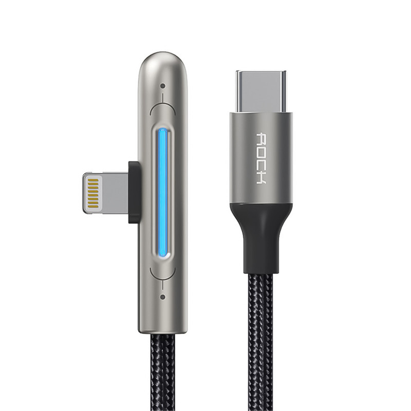کابل تبدیل USB-C به لایتنینگ راک مدل RCB0811 طول 2 متر