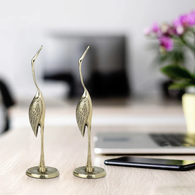 مجسمه تکریزان طرح درنا کد 505 بسته 2 عددی