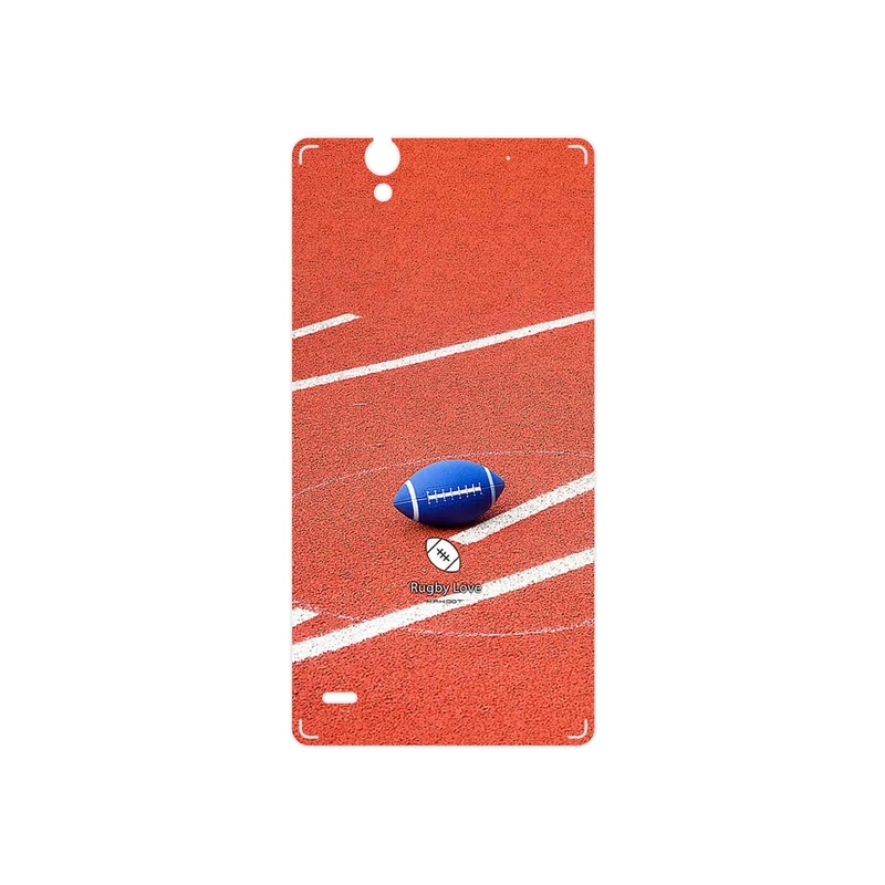 برچسب پوششی ماهوت مدل Rugby football مناسب برای گوشی موبایل سونی Xperia C4