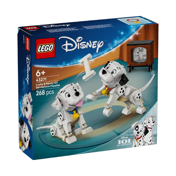 لگو مدل Disney Lucky & Penny 101 Dalmatians Puppies کد 43271