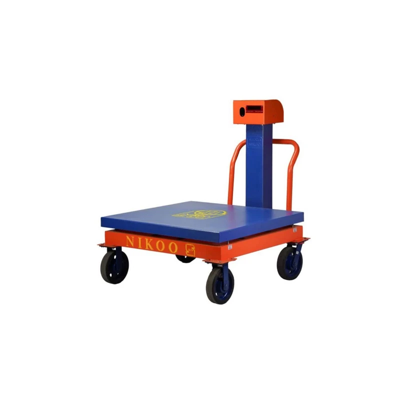 باسکول دیجیتال نیکو مدل 1تن کوچک چرخدار میدانی