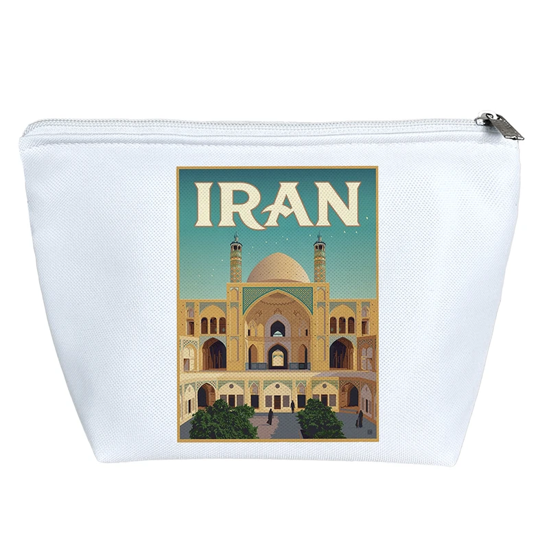 کیف لوازم آرایش دخترانه خندالو مدل ایران کد 5653