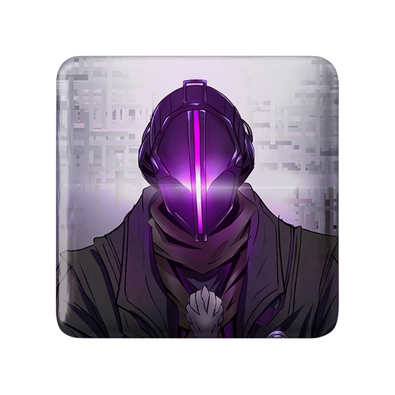 مگنت خندالو طرح باندرودر انیمه ساخته شده پرتگاه Made in Abyss  مدل مربعی کد 22077