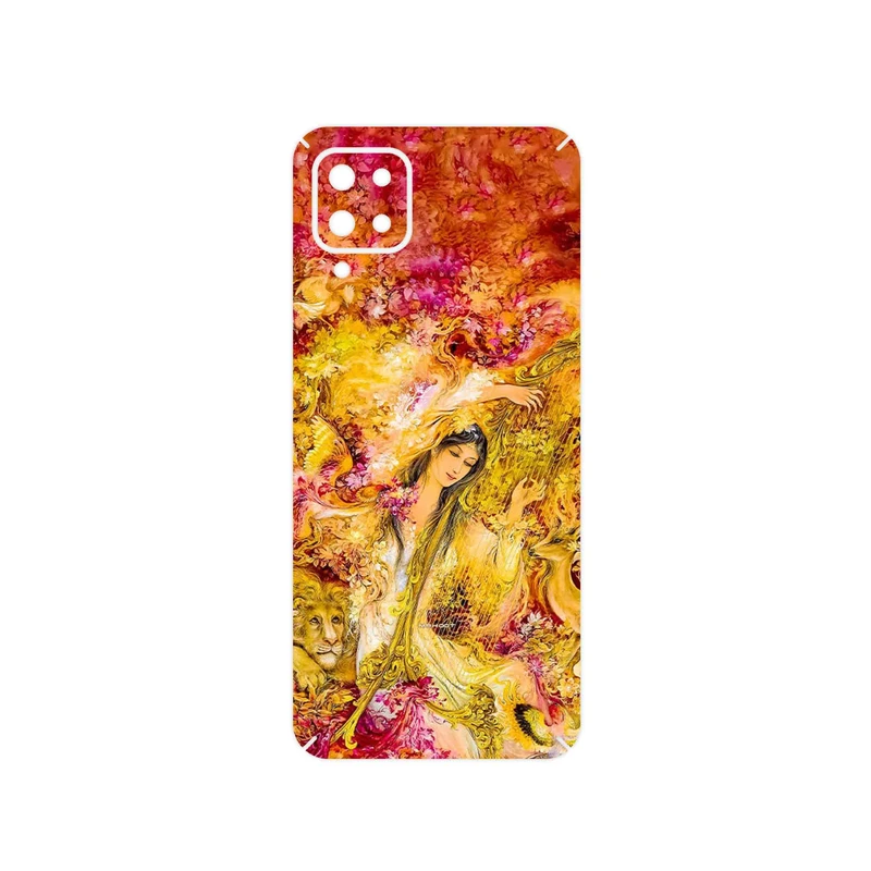 برچسب پوششی ماهوت مدل Persian miniature 1 مناسب برای گوشی موبایل سامسونگ Galaxy A12 Nacho