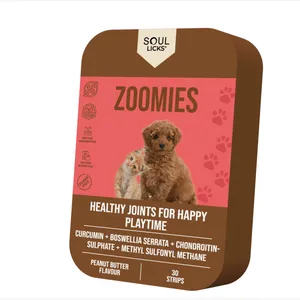 نوار مکمل سگ و گربه سول لیکس مدل ZOOMIES بسته 10 عددی